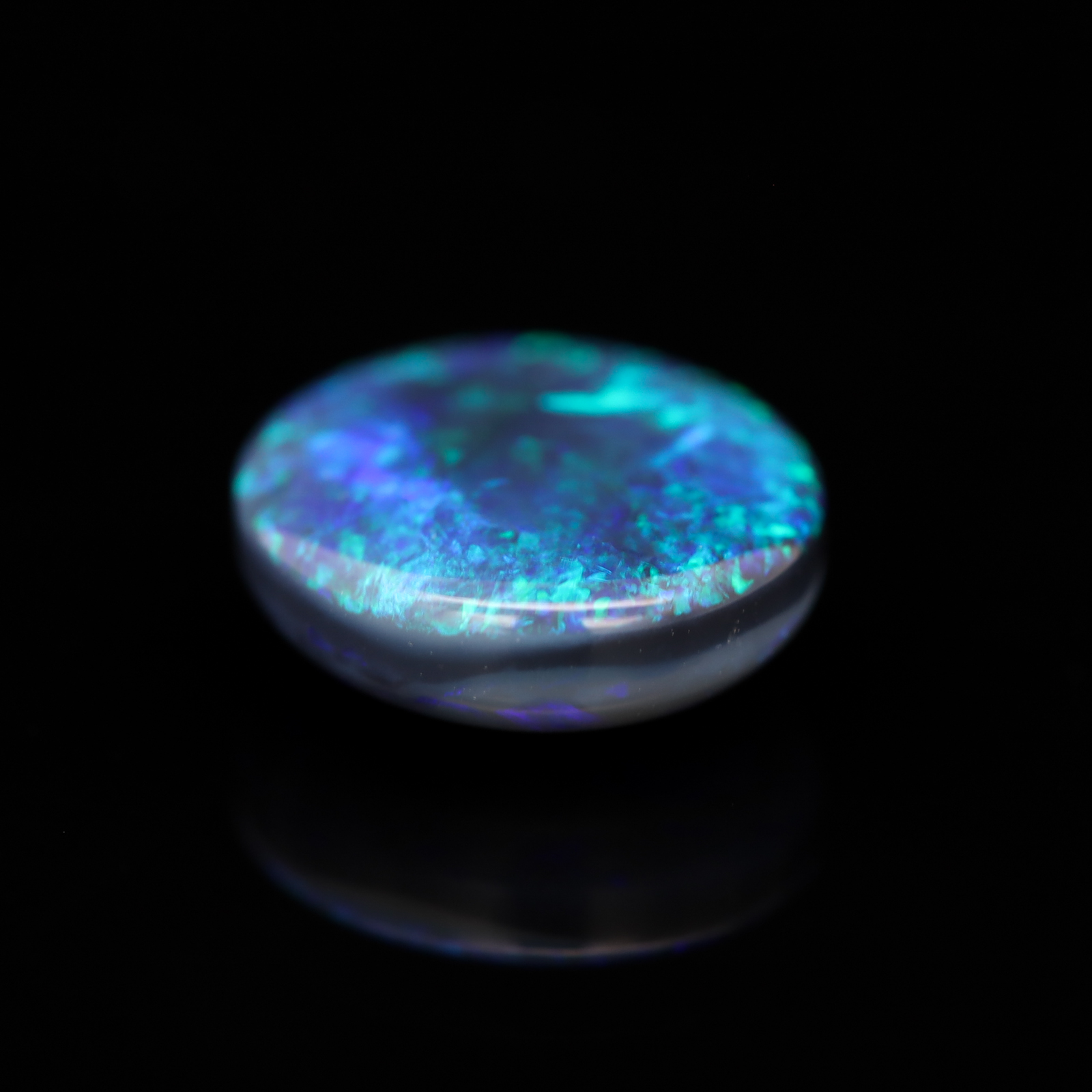 Unset Blue Green Black Opal