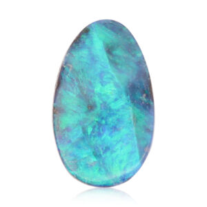 Unset Blue Green Boulder Opal
