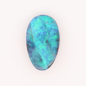 Unset Blue Green Boulder Opal