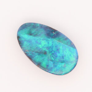 Unset Blue Green Boulder Opal