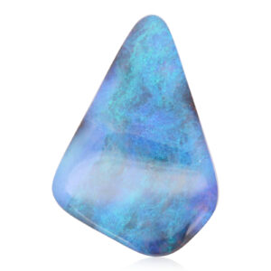 Unset Blue Green Purple Boulder Opal