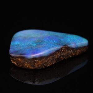 Unset Blue Green Purple Boulder Opal