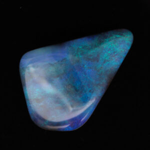 Unset Blue Green Purple Boulder Opal