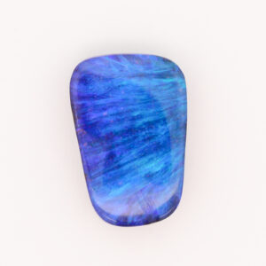 Unset Blue Purple Green Boulder Opal