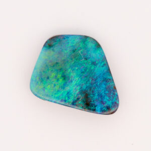 Unset Blue Green Boulder Opal