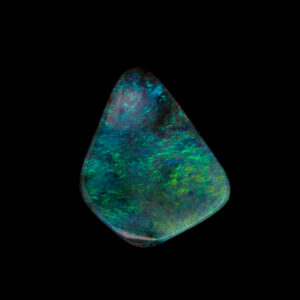 Unset Blue Green Boulder Opal