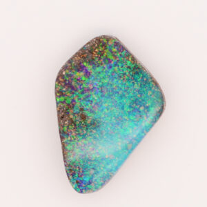 Unset Blue Green Boulder Opal