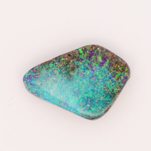 Unset Blue Green Boulder Opal