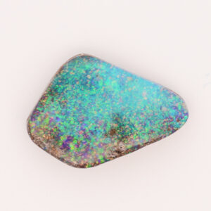 Unset Blue Green Boulder Opal