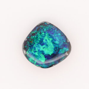 Unset Blue Green Boulder Opal