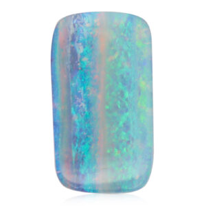 Unset Blue Green Boulder Opal
