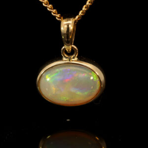 Yellow Gold Blue Green Yellow Orange Pink Crystal Opal