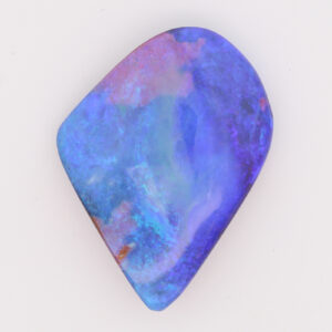 Unset Blue Green Purple Boulder Opal