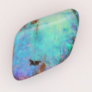 Unset Blue Green Purple Boulder Opal