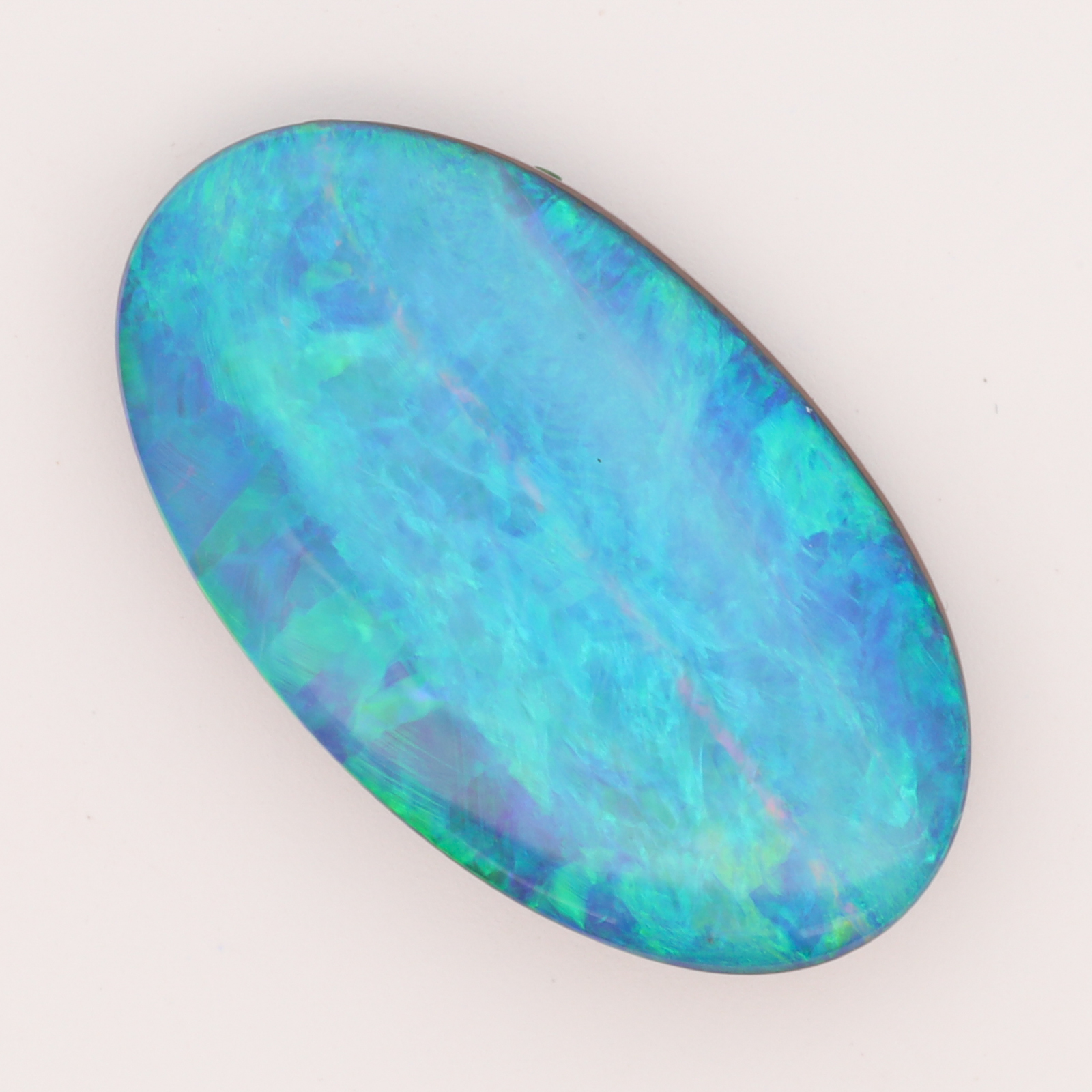 Unset Blue Green Boulder Opal