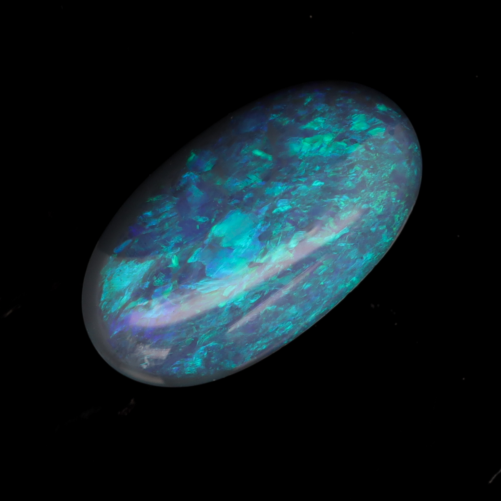 Unset Blue Green Black Opal