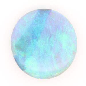 Unset Blue Green Semi Black Opal