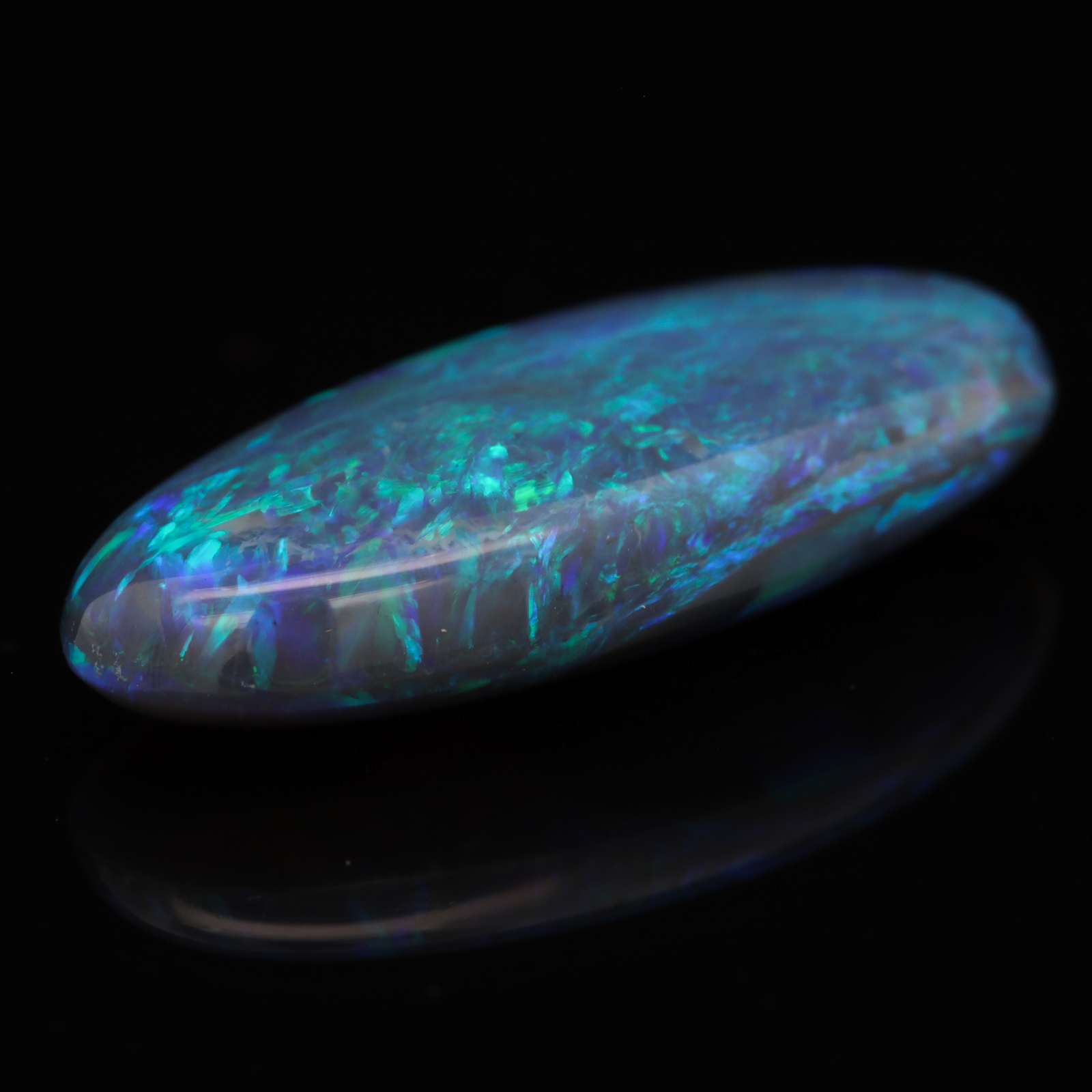 Unset Blue Green Black Opal