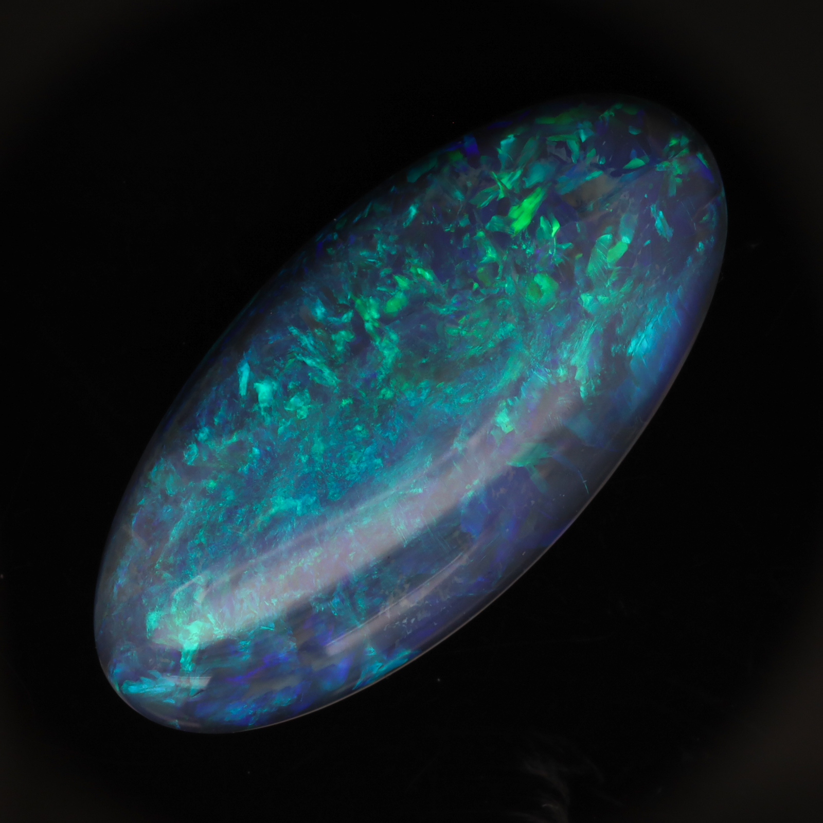 Unset Blue Green Black Opal