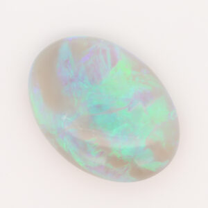 Unset Blue Green Crystal Opal