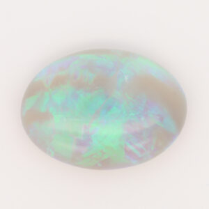 Unset Blue Green Crystal Opal
