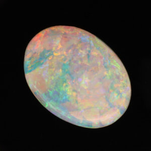Unset Blue Green Yellow Orange Crystal Opal