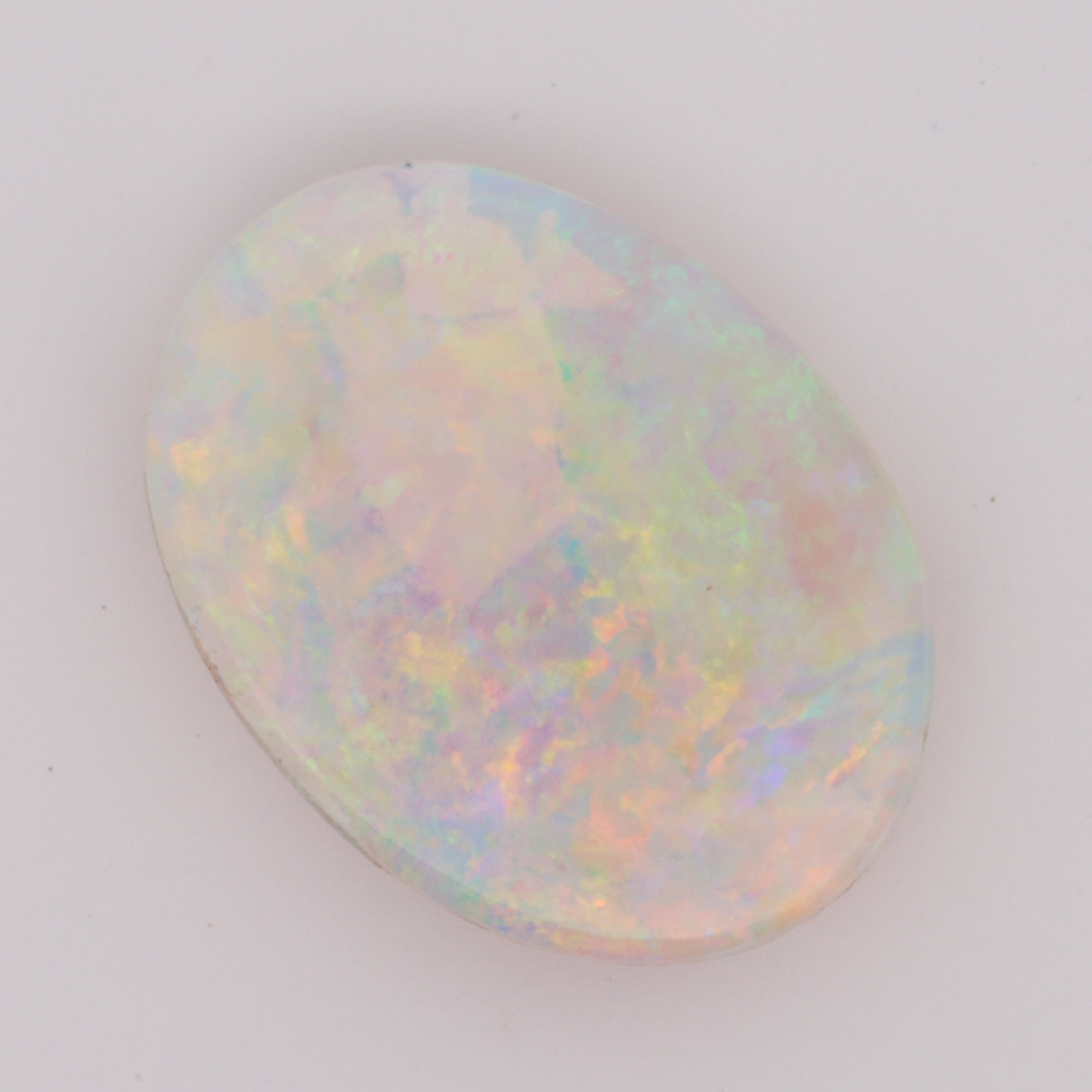 Unset Blue Green Yellow Orange Crystal Opal