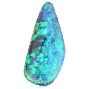 Unset Blue Green Boulder Opal