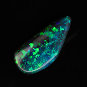 Unset Blue Green Boulder Opal