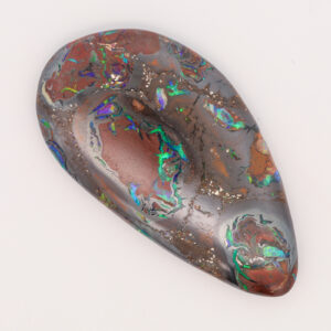 Unset Blue Green Yellow Orange Boulder Opal Matrix