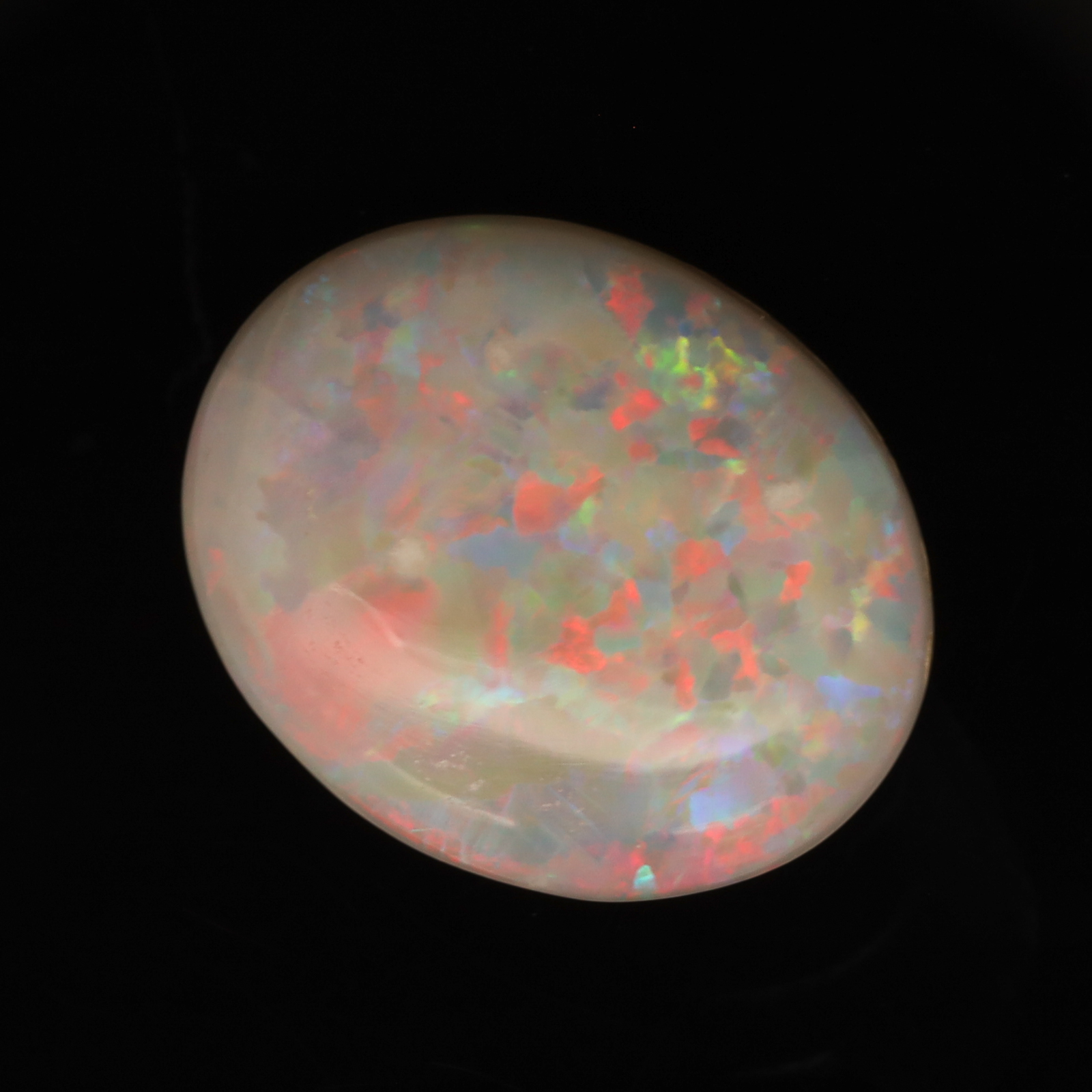 Unset Blue Green Yellow Orange Pink Crystal Opal